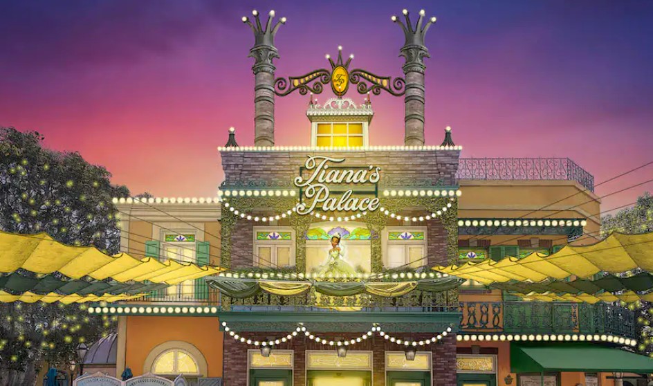 Tiana’s Palace Opens At Disneyland September 7