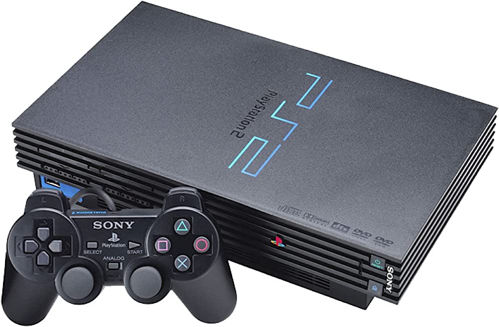 Sony PlayStation 2 Console- Black image from Amazon