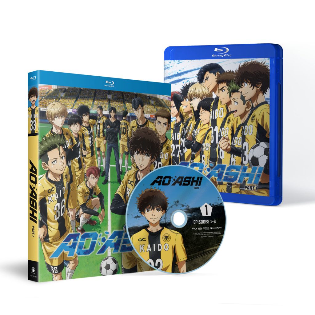 'Aoashi - Season 1 Part 1' Blu-ray spread.