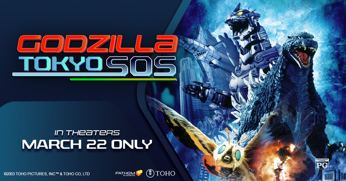 ‘Godzilla: Tokyo SOS’ To Celebrate Its 20th Anniversary With A Special One Night Only Screening