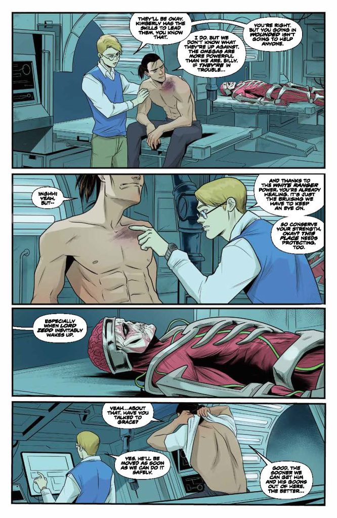 Mighty Morphin Power Rangers #105 panel 6