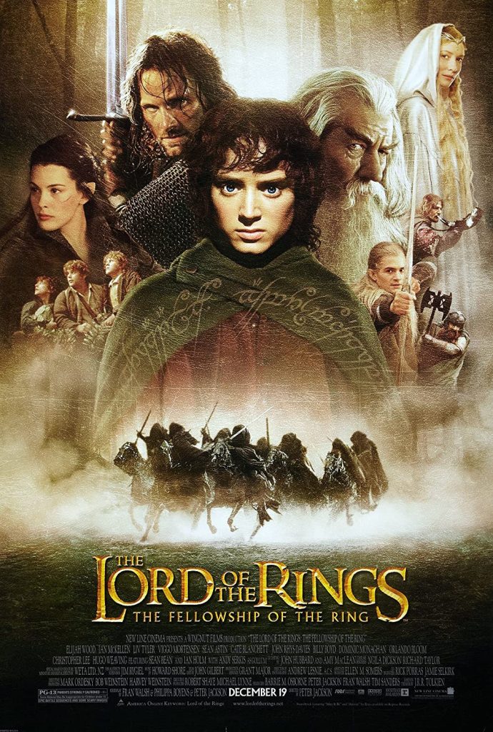 'The Lord of the Rings: The Fellowship of the Ring' poster from IMDb.