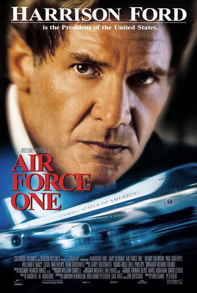 'Air Force One' (1997) poster from IMDb.