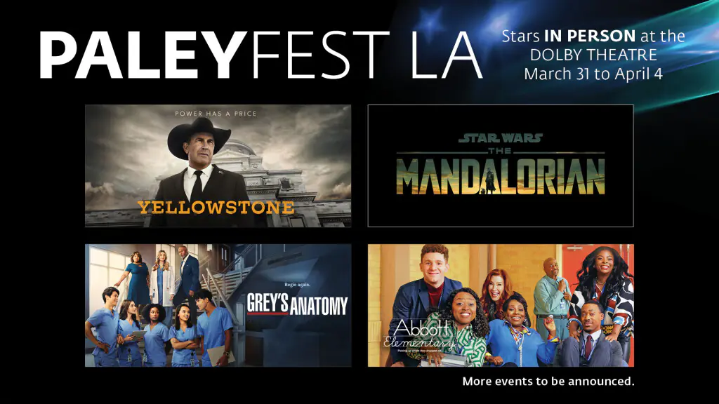 PaleyFest LA 40th Annual Festival Lineup!