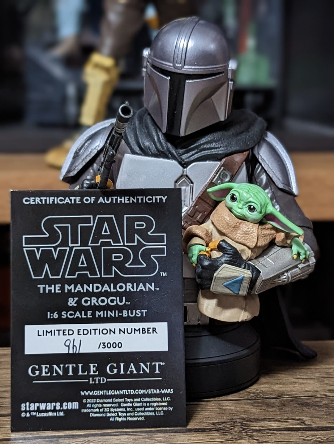 Star Wars: The Mandalorian With Grogu Mini Bust [Review] - That Hashtag ...