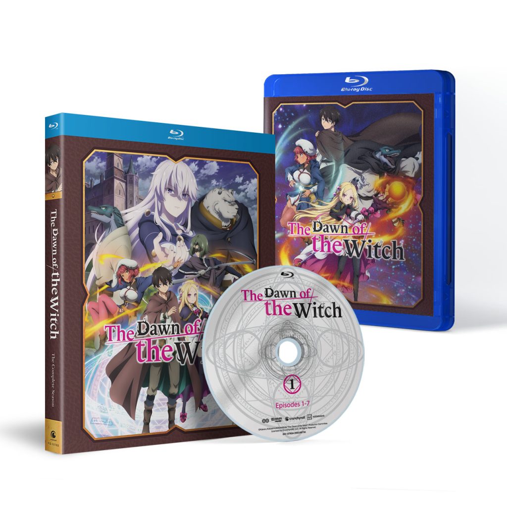 'The Dawn of the Witch - The Complete Season' Blu-ray spread.