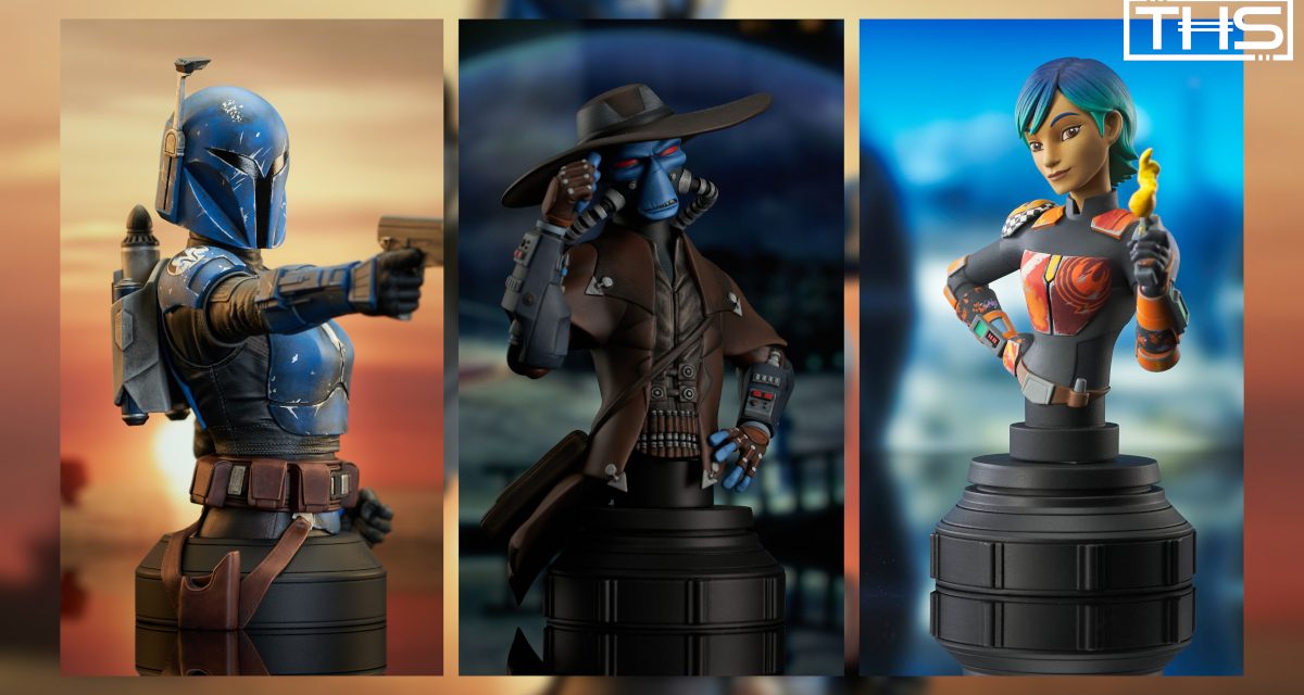 Star Wars: Cad Bane, Sabine Wren, And Koska Reeves Mini Busts Now Available For Pre-Order From Gentle Giant Ltd.