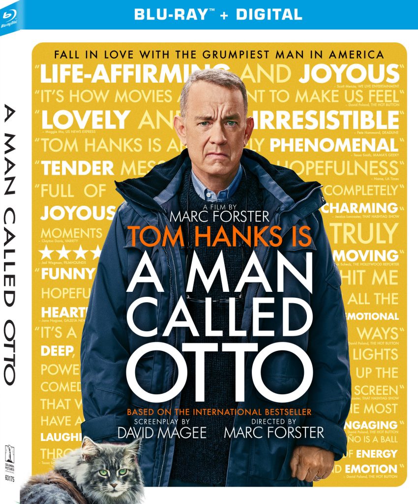 A Man Called Otto Blu-Ray cover