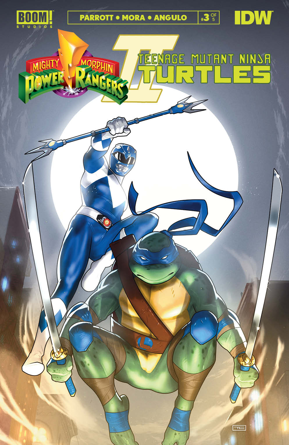 MMPR X TMNT PT II Issues #3 & 4 [Review] - That Hashtag Show