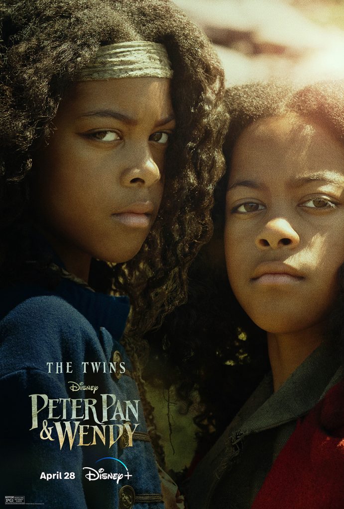 Peter Pan and Wendy character poster: The Twins