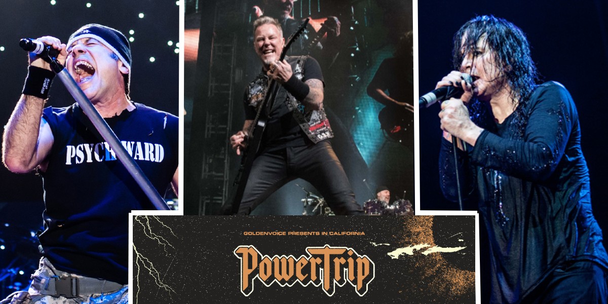 Iron Maiden, Metallica, Ozzy, Guns N’ Roses, AC/DC, & Tool Headline First Power Trip