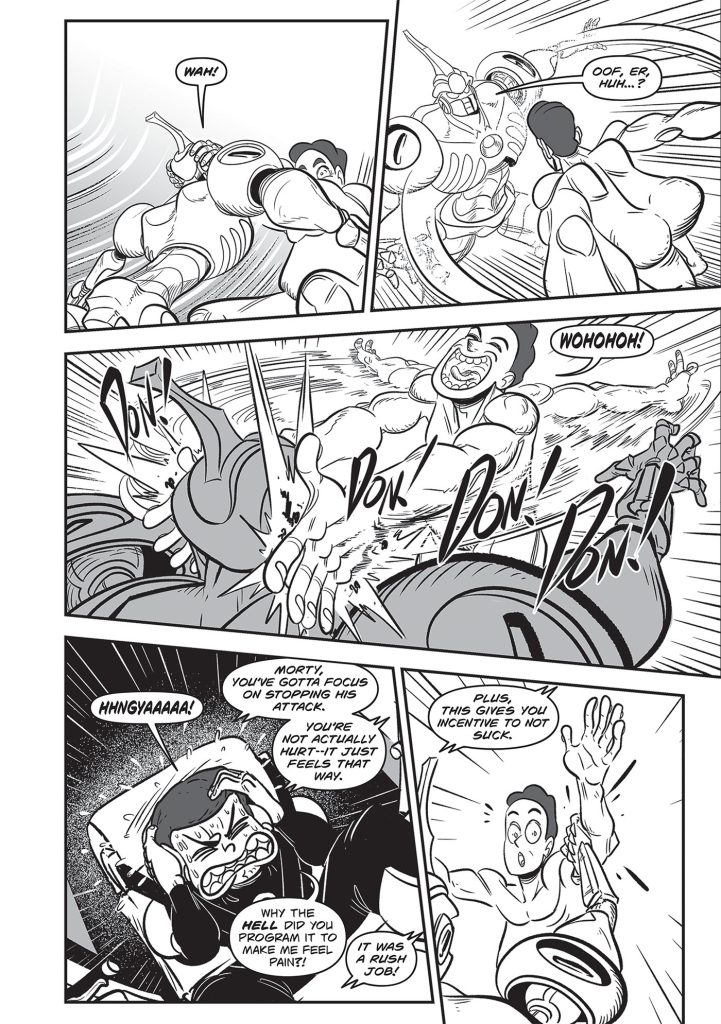 'Rick and Morty: The Manga Vol. 1 – Get in the Robot, Morty!' preview page 7.