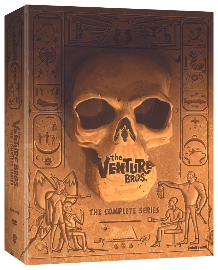 'The Venture Bros.: The Complete Series' 3D box art.