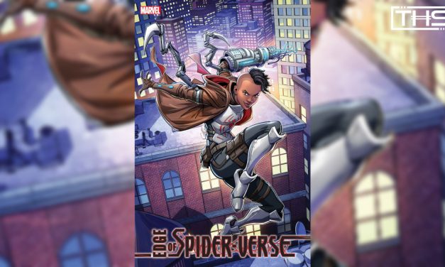 Marvel: Spider-Masher Returns And A New Top-Secret Spider-Hero Will Be Revealed In The New Edge Of Spider-Verse Series
