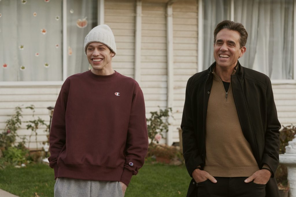 Pete Davidson and Bobby Cannavale in Bupkis