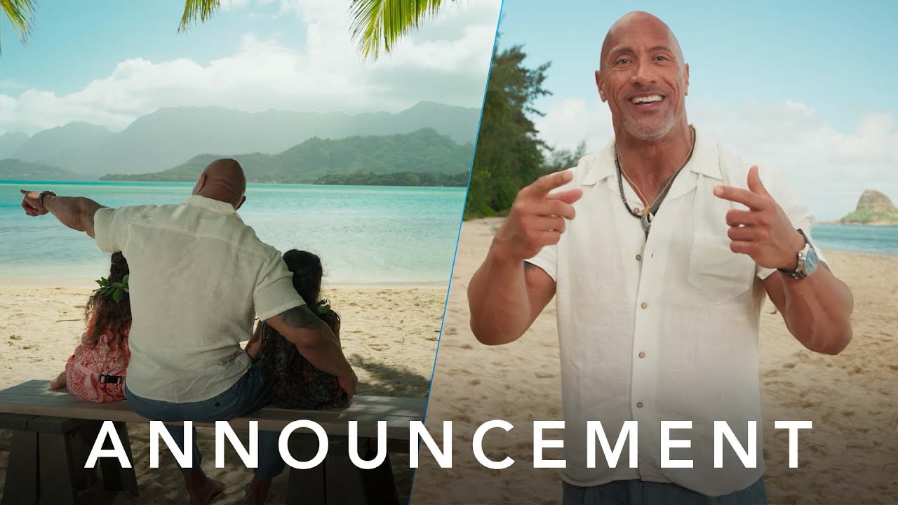 Disney Announces Live-Action 'Moana' Reimagining Starring Dwayne Johnson