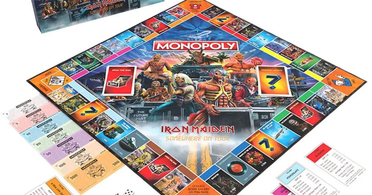 Get Ready To Destroy Your Family With Eddie In Iron Maiden Monopoly