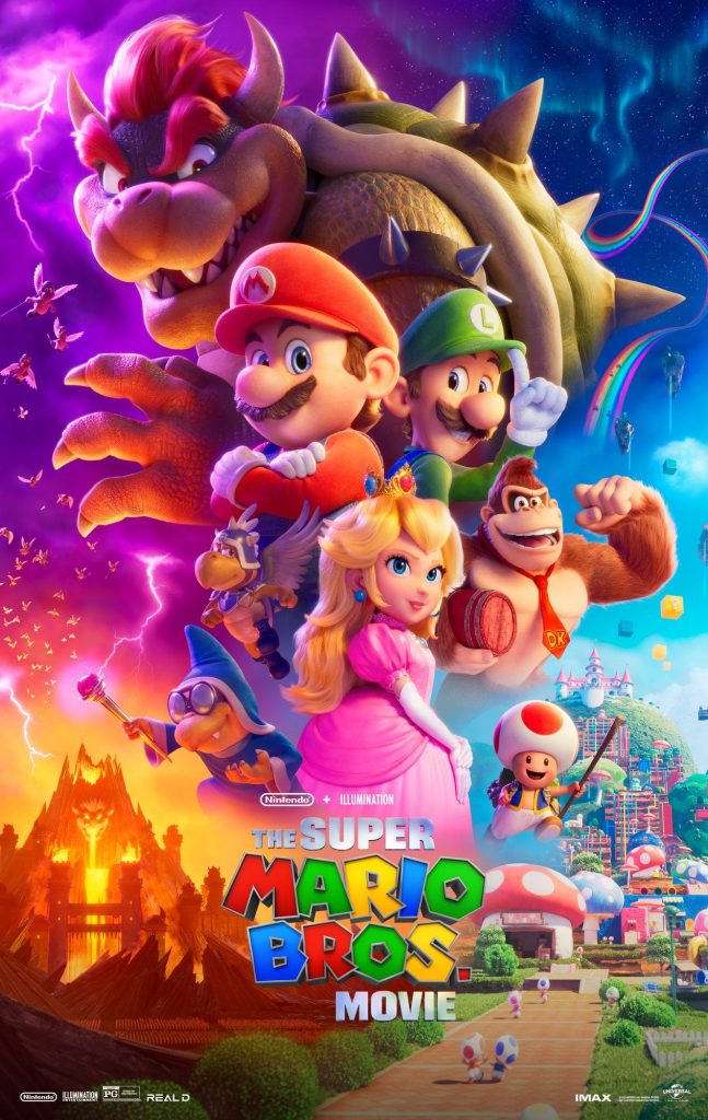 'The Super Mario Bros. Movie' theatrical poster.
