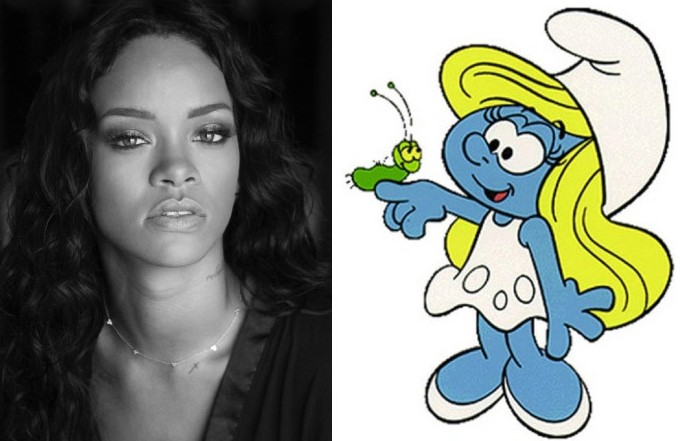 Rihanna To Voice Smurfette, Perform Original Music For New Animated Smurfs Movie