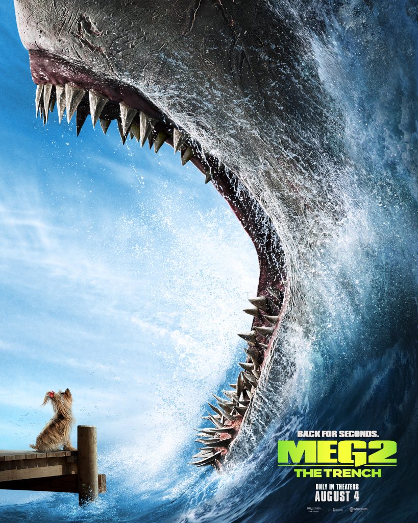 'Meg 2: The Trench' poster.