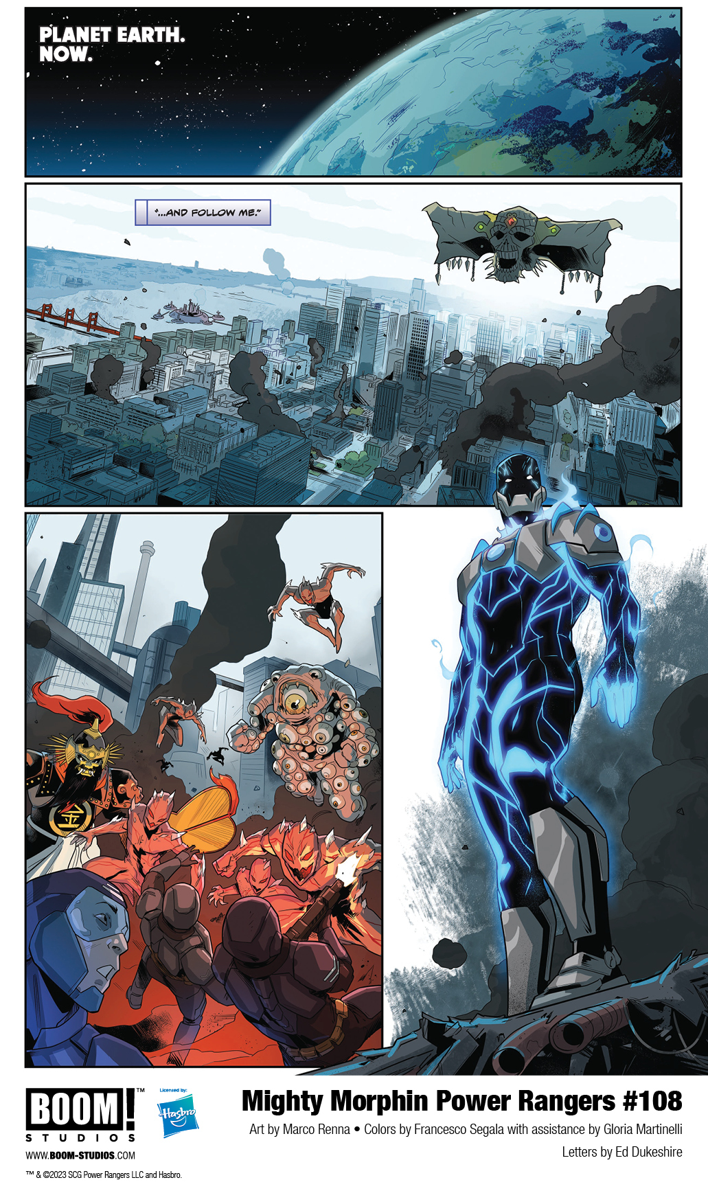 'Mighty Morphin Power Rangers #108' First Look Finally Reveals The ...