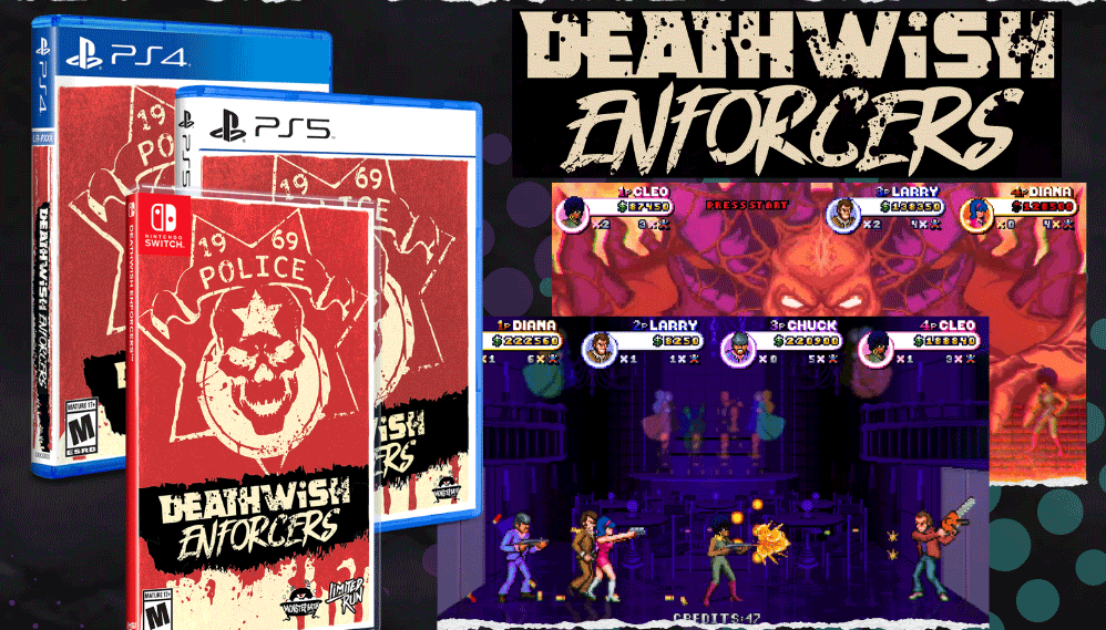 Limited Run Games: ‘Deathwish Enforcers’ Is Available Now Digitally And For Pre-Order