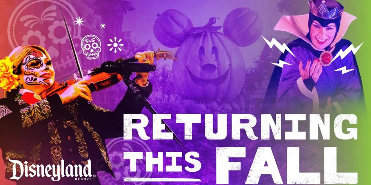 Multiple Halloween Events Heading to Disneyland Fall 2023!