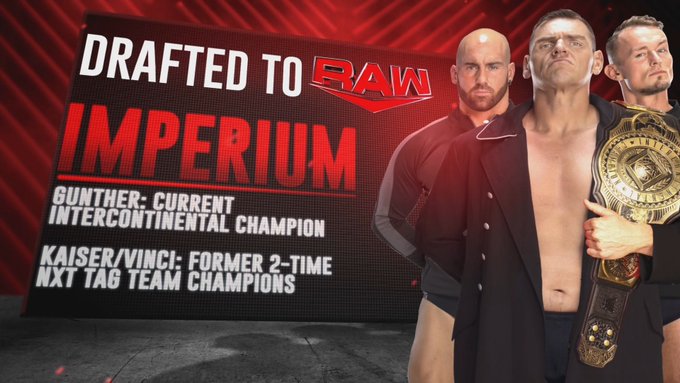 WWE Draft Imperium and Gunther