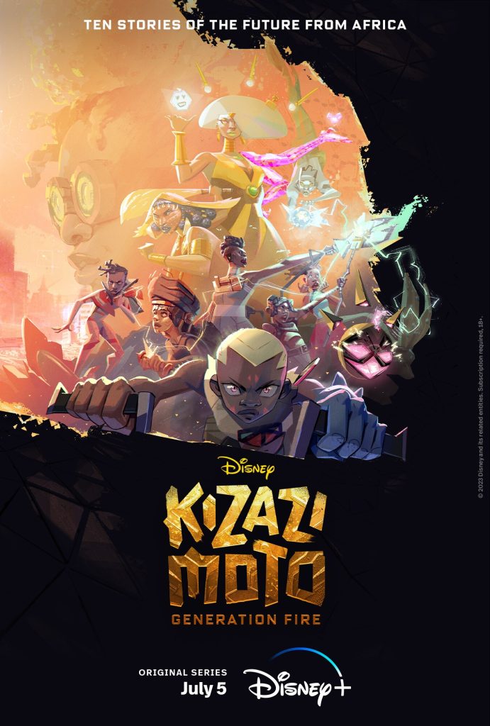 Kizazi Moto: Generation Fire vertical key visual.