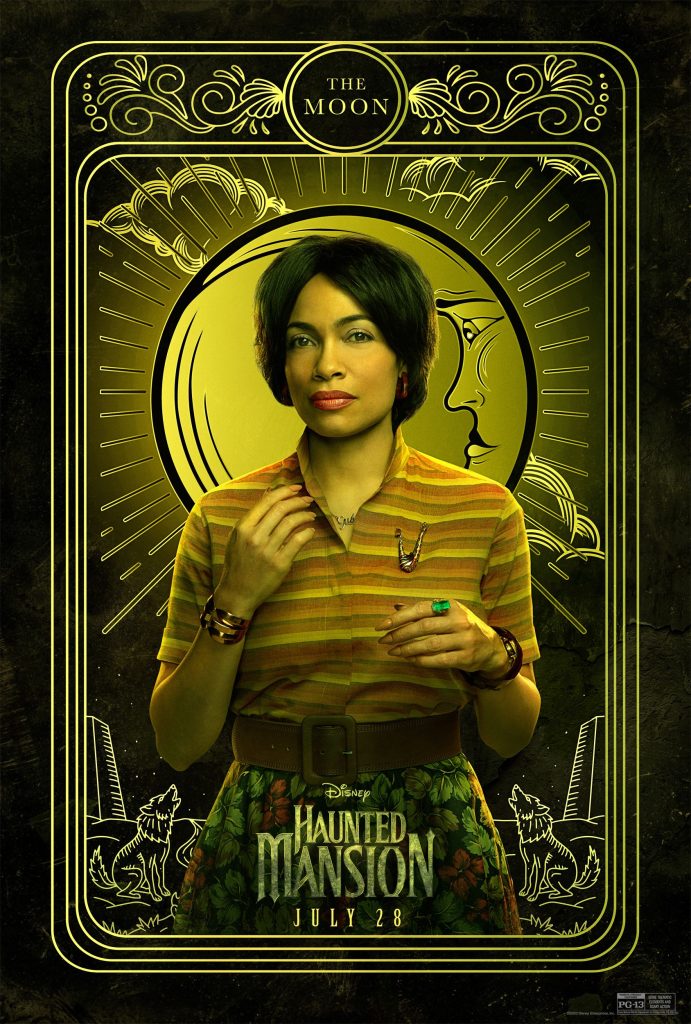 Haunted Mansion tarot poster