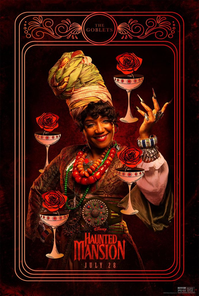 Haunted Mansion tarot poster