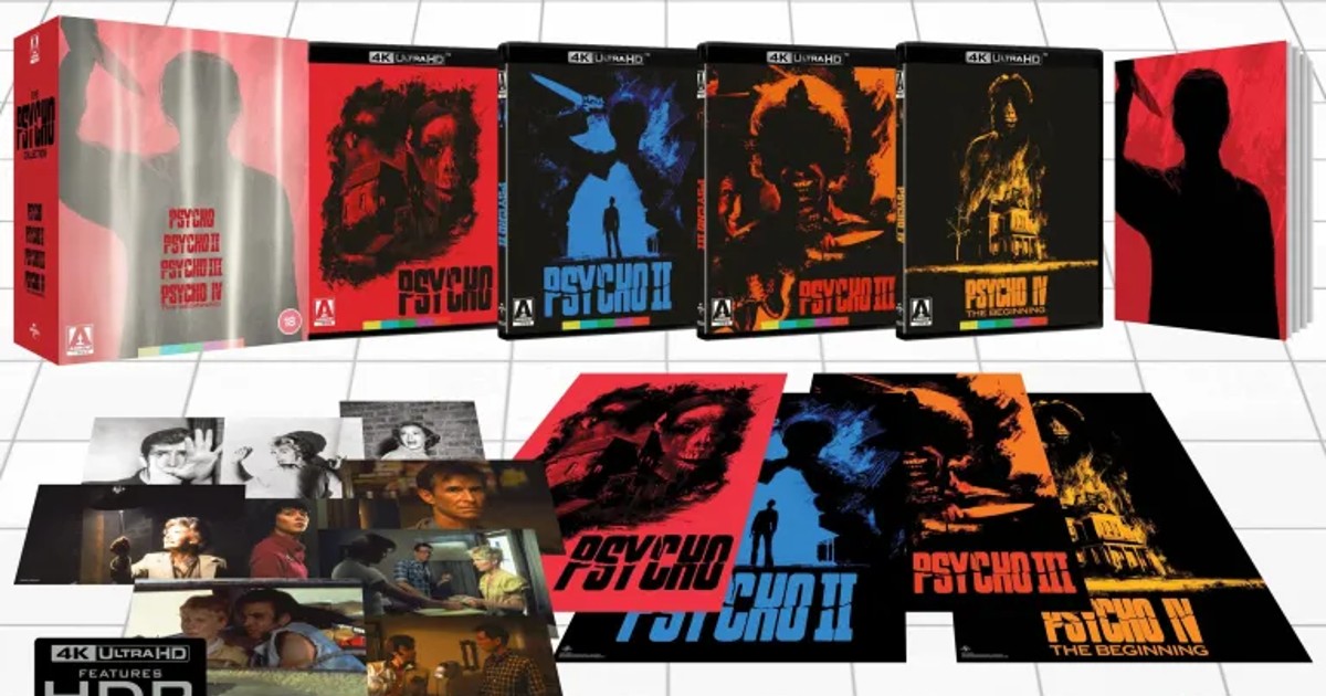 Arrow Video Is Putting Psycho 1-4 On 4K UHD In A New Box Set