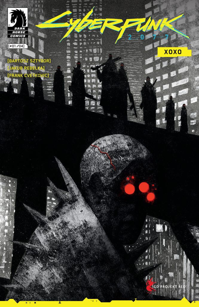 Cyberpunk 2077: XOXO #1 variant cover A art.