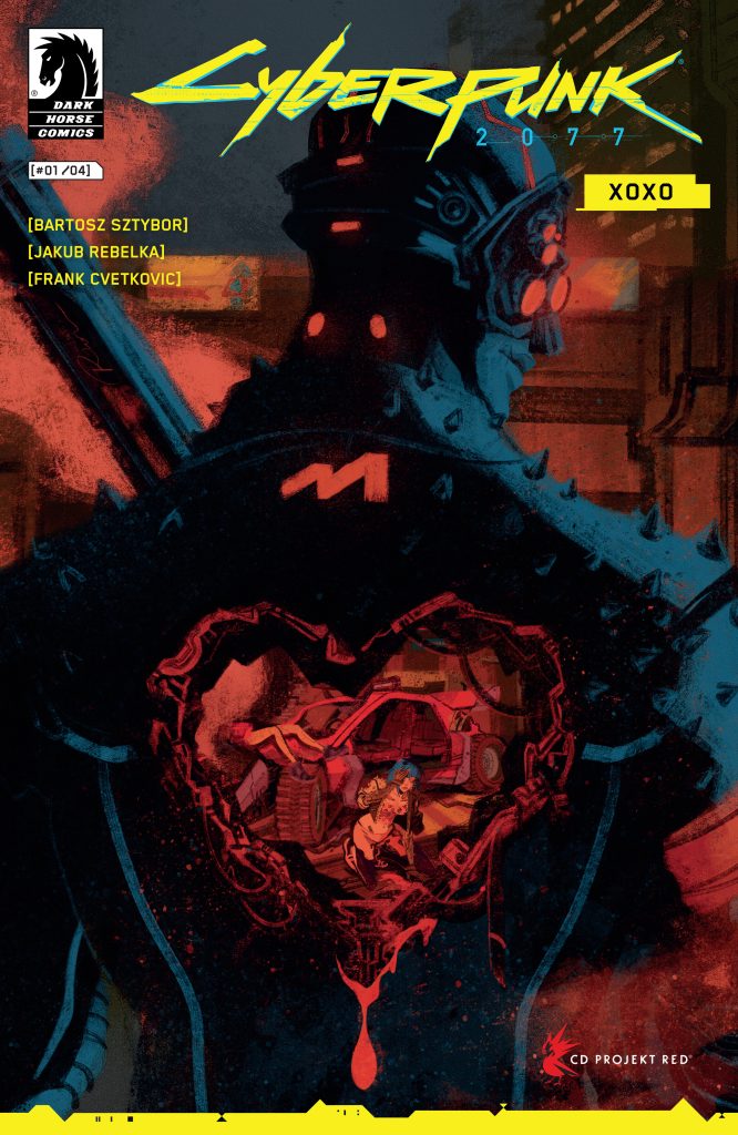 Cyberpunk 2077: XOXO #1 variant cover C art.