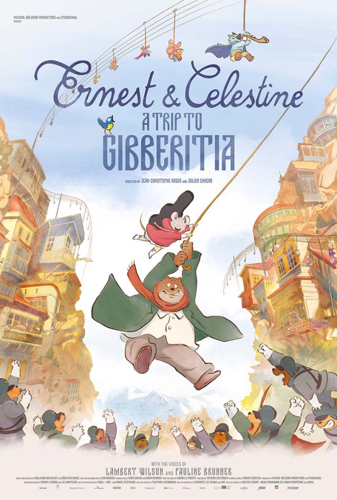 Ernest & Celestine: A Trip to Gibberitia theatrical release poster.