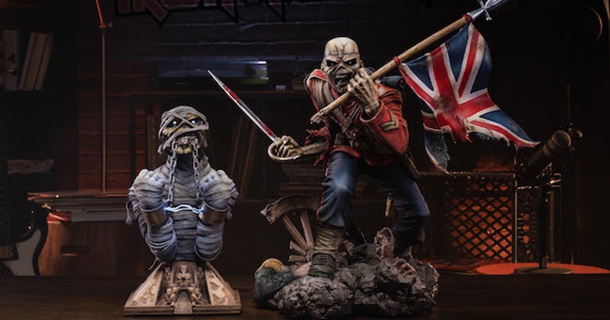 Sideshow Collectibles Shows Off How Their Iron Maiden Figures Are Made