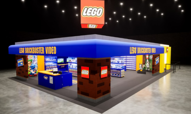 LEGO Brickbuster SDCC floor