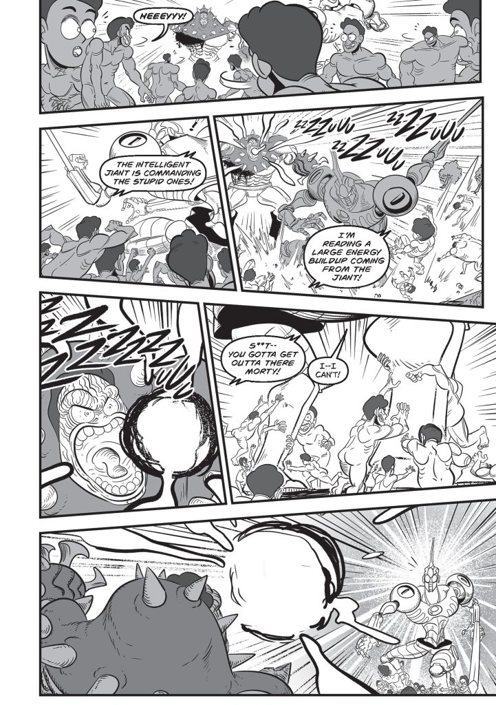 Rick and Morty: The Manga Vol. 1 – Get in the Robot, Morty! sample page 2.