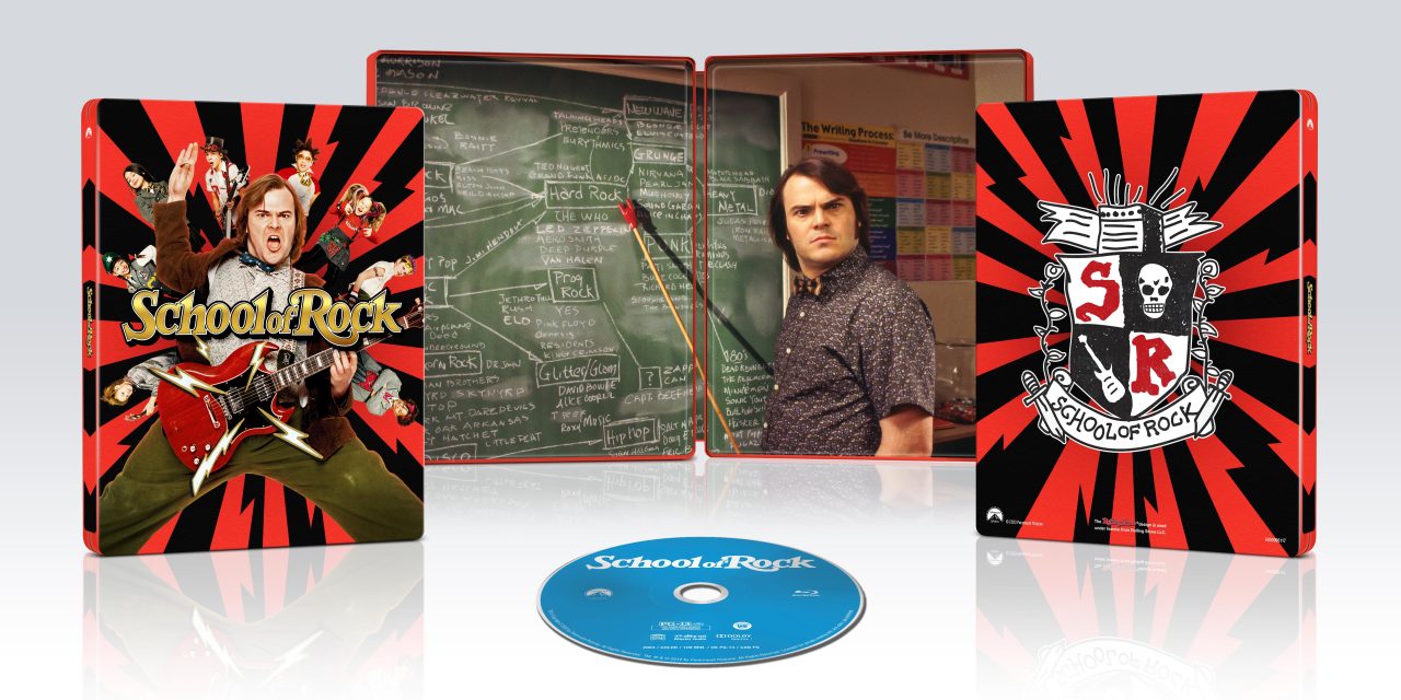 School Of Rock Gets 20th Anniversary SteelBook Blu-Ray This September