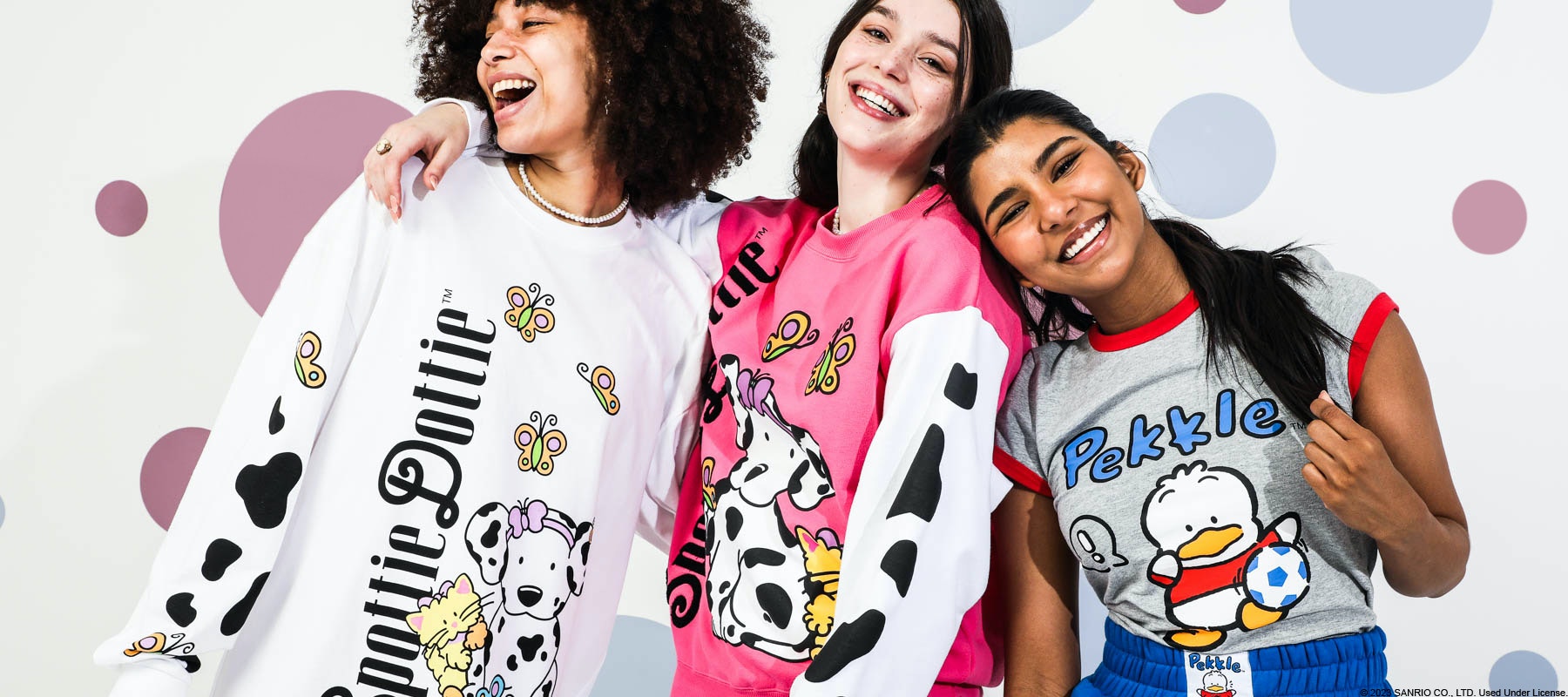 Bioworld's Dumbgood Launches New Sanrio 90s Apparel Collection