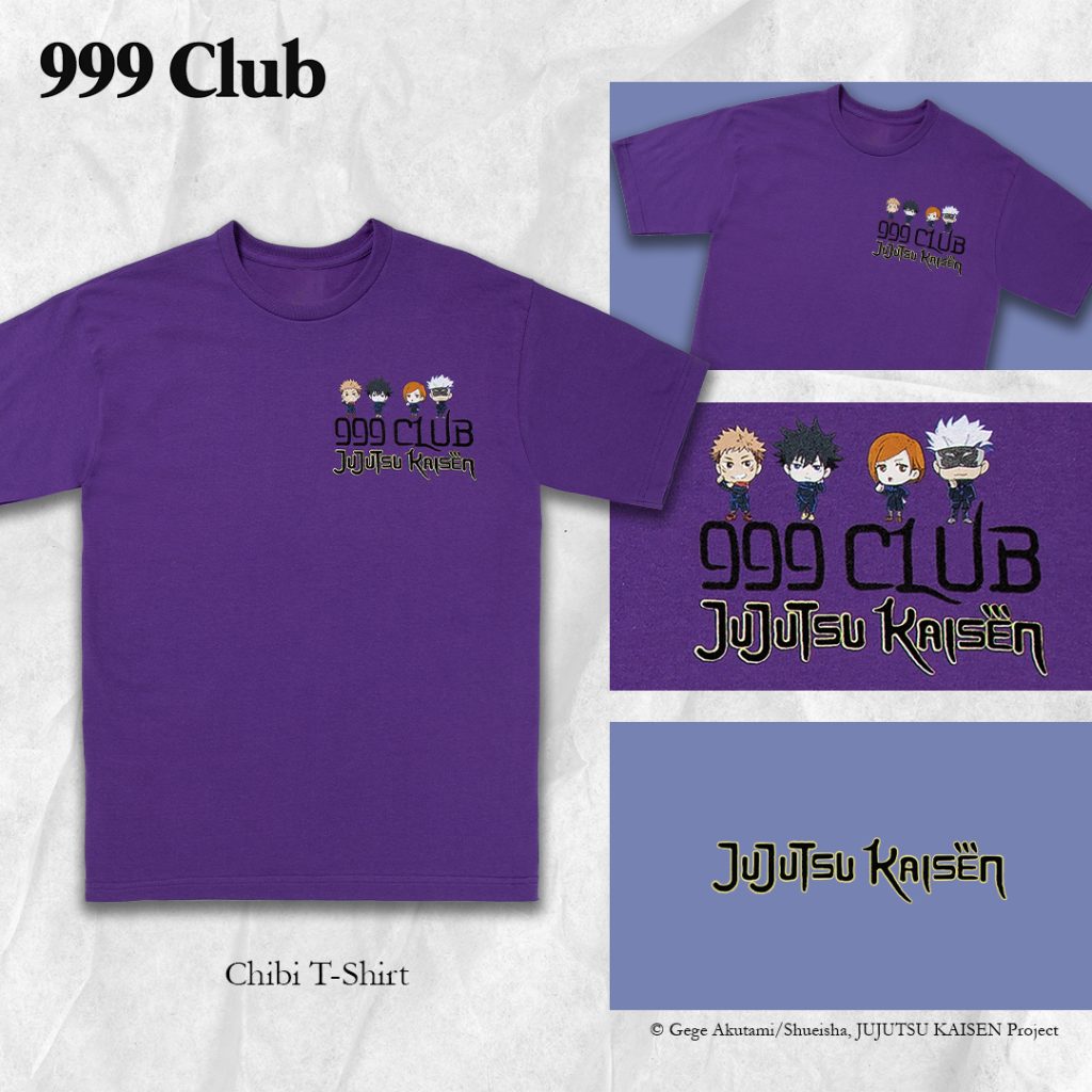 999 Club x Jujutsu Kaisen Chibi T-Shirt.
