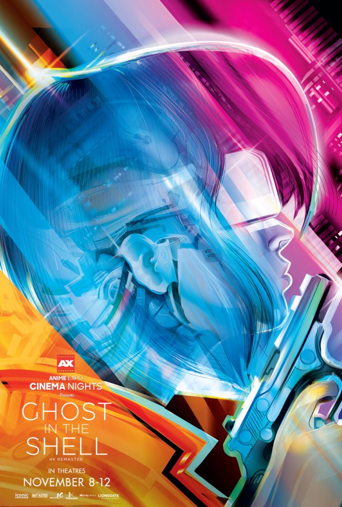 Ghost in the Shell – AX Cinema Nights poster.