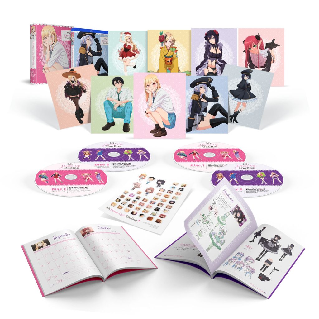 My Dress-Up Darling - The Complete Season - Limited Edition - Blu-ray/DVD spread.