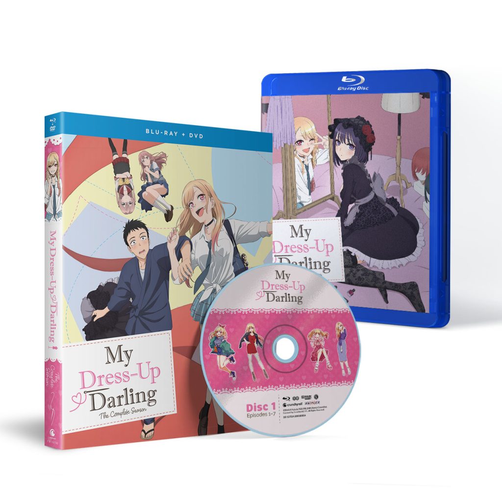 My Dress-Up Darling - The Complete Season - Standard Edition - Blu-ray/DVD spread.