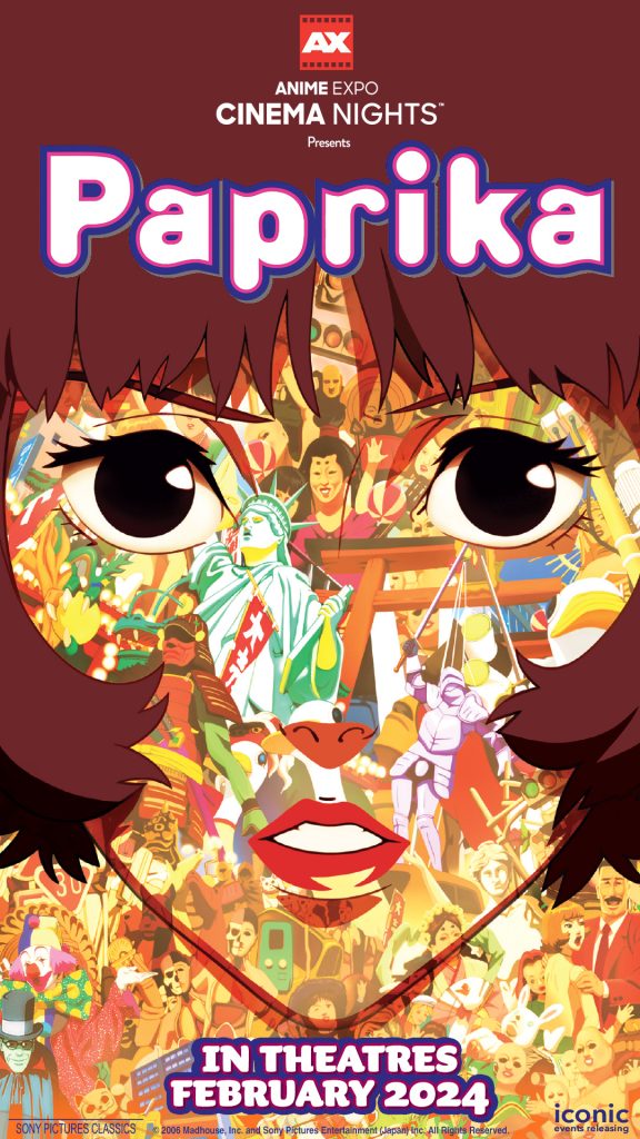 Paprika – AX Cinema Nights Satoshi Kon Fest poster.