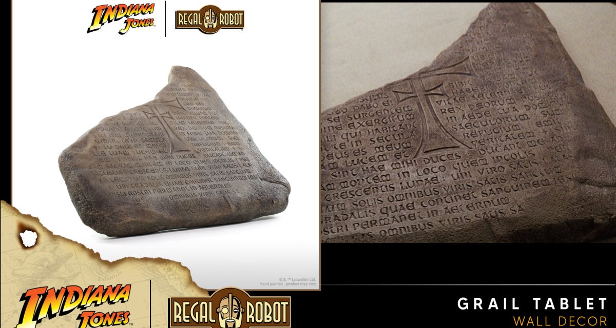 Indiana Jones: Grail Tablet Wall Decor Available Now From Regal Robot