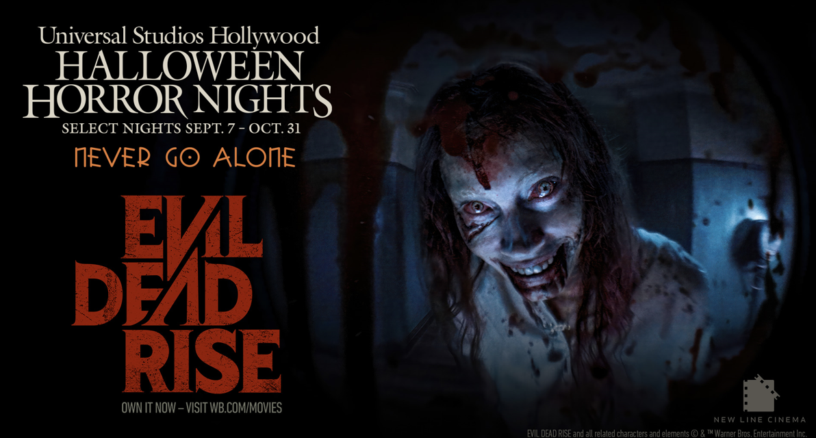 Hollywood Halloween Horror Nights Rounds Out Lineup With Evil Dead Rise And Holidayz In Hell