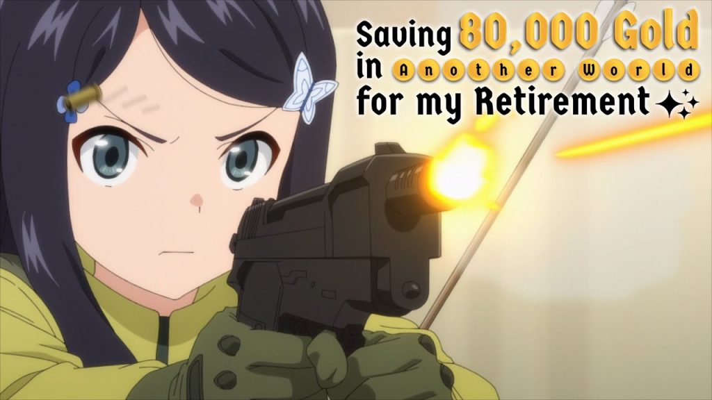 Saving 80,000 Gold in Another World for My Retirement screenshot depicting firing a Beretta 93R.