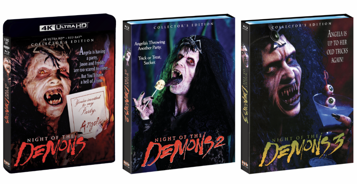 Scream Factory Announces Extras For ‘Night Of The Demons 1-3’ Release