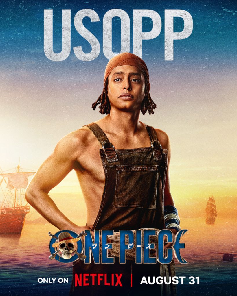 Netflix's One Piece Usopp poster.